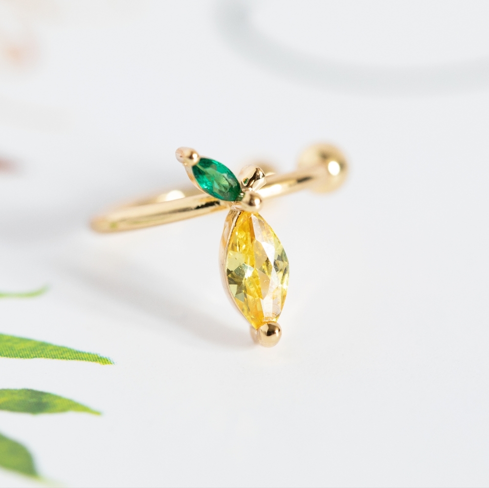 Lemon Drop Ear Cuff - Only 3 left!